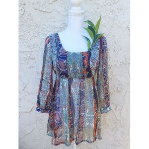 Paisley Bohemian Tunic